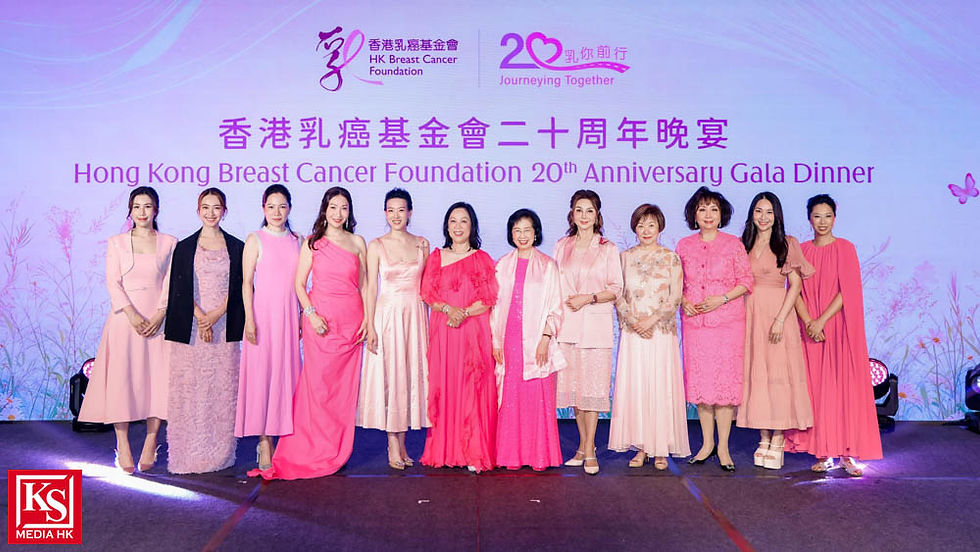 香港乳癌基金會籌備委員會合照