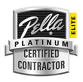 Pella Elite Platinum Certified Contractor