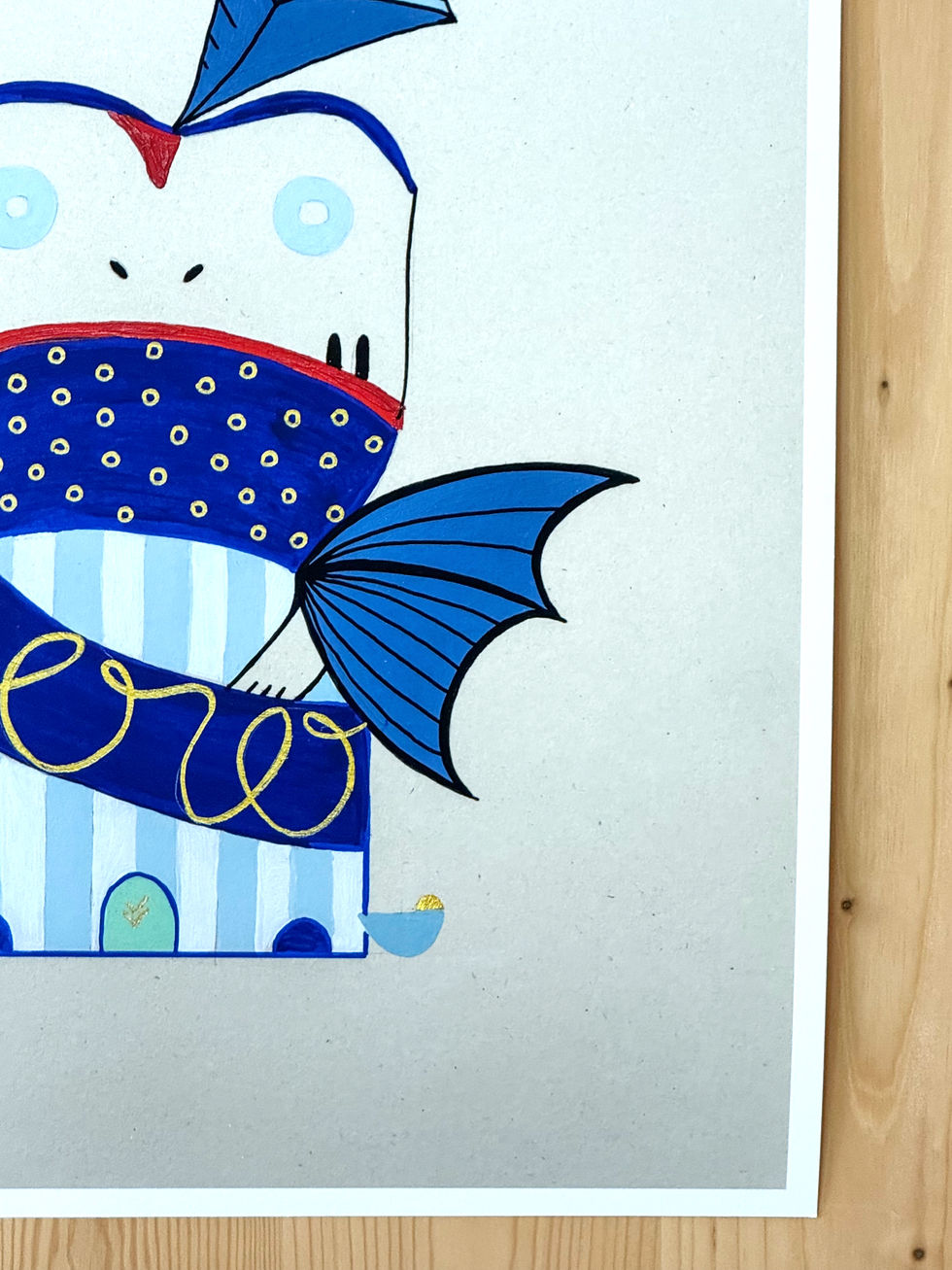 Artprint von la casita verde - dragon