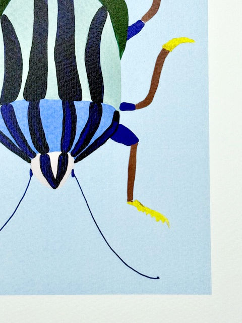 Miniaturbild: Artprint von la casita verde - animalito tocando