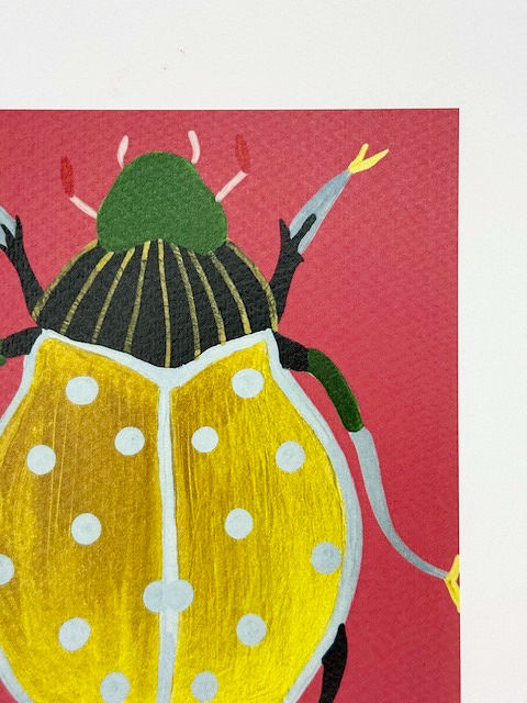 Miniaturbild: Artprint von la casita verde - animalito feliz