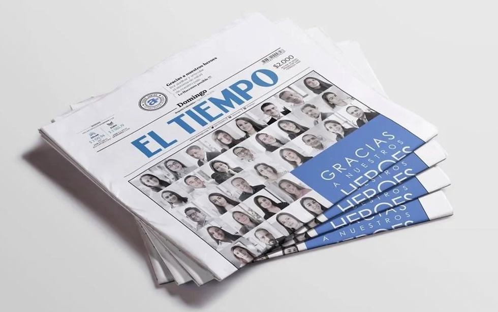 Héroes Asalud primera plana El Tiempo