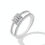 Thumbnail: MAEVE RINGS MOISSANITE (WHITE GOLD, GOLD) RING