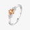 Thumbnail: ARIELLE CHAMPAGNE CLUSTER CZ (SILVER) RING