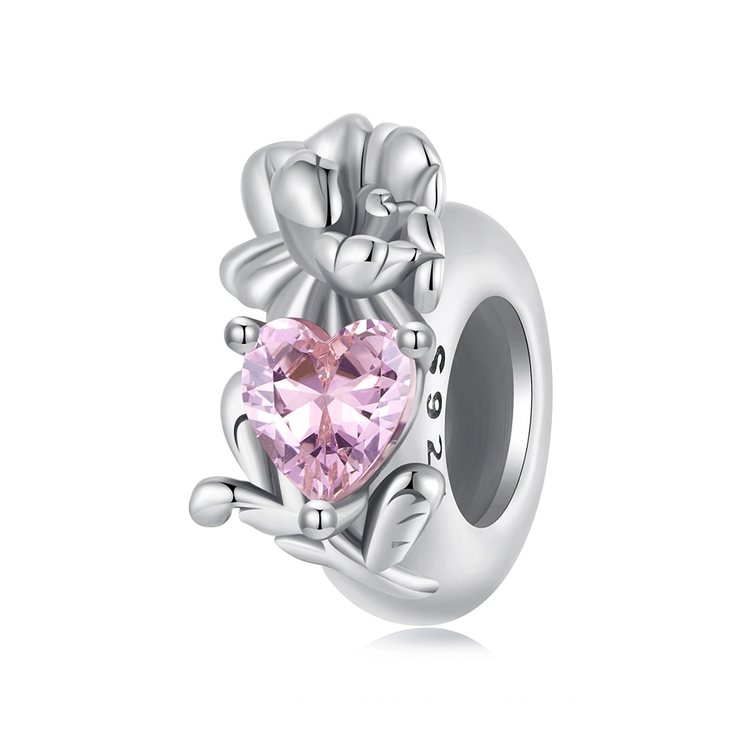 HARMONY MARIGOLD OCTOBER BIRTHSTONE CZ (SILVER) SPACER