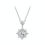 Thumbnail: CELINA MARILLA MOISSANITE (PLATINUM) NECKLACE