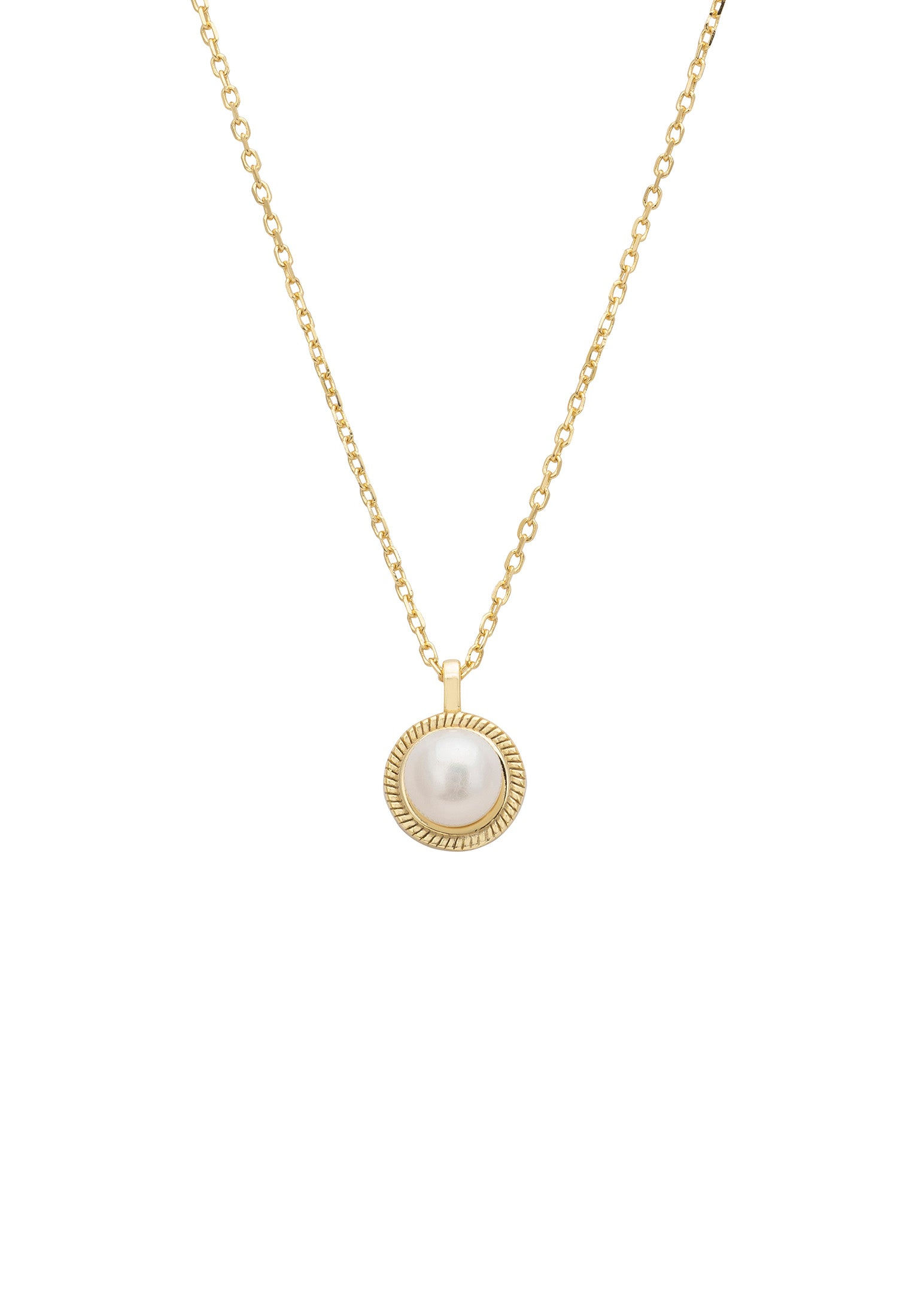 LATELITA ROCOCO PEARL (GOLD) PENDANT NECKLACE