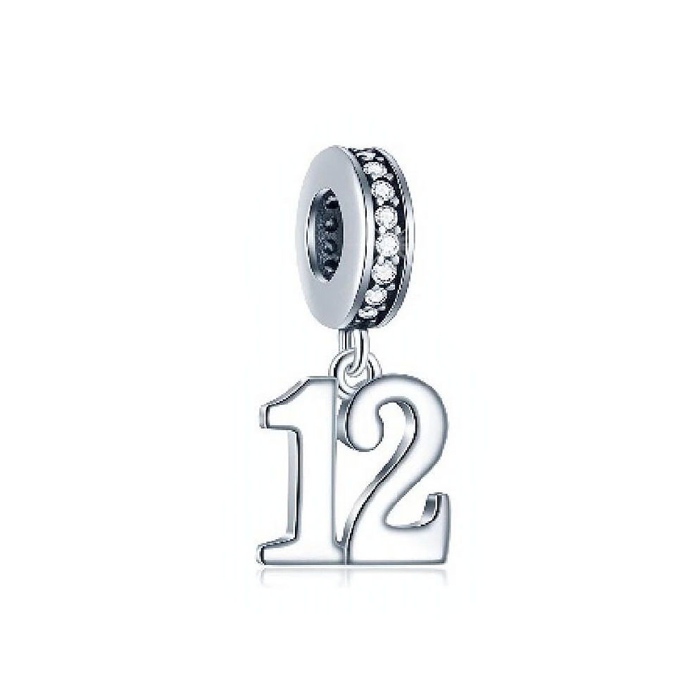 HARMONY 12 CZ (SILVER) PENDANT