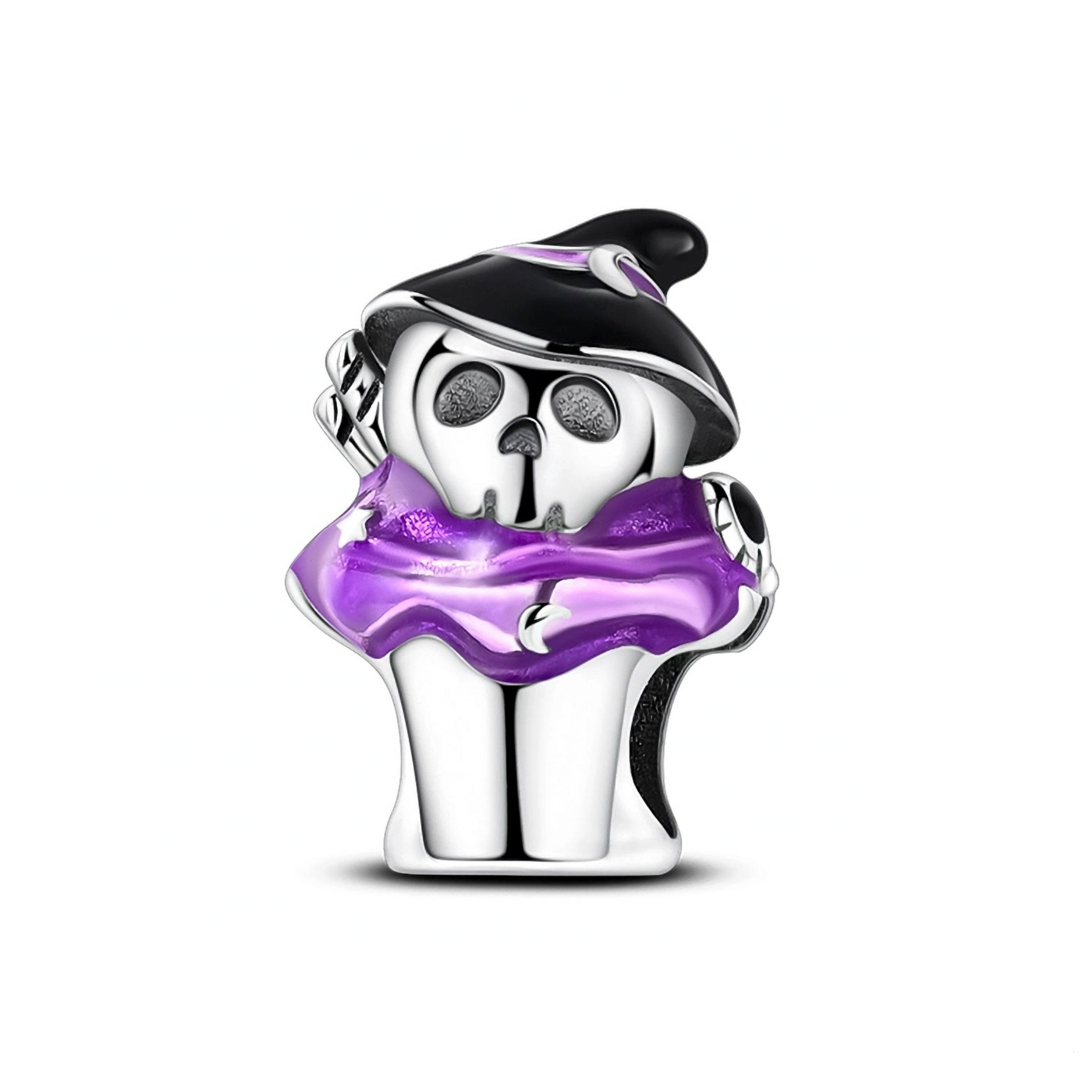 HARMONY HALLOWEEN CUP CAKE (SILVER) CHARM