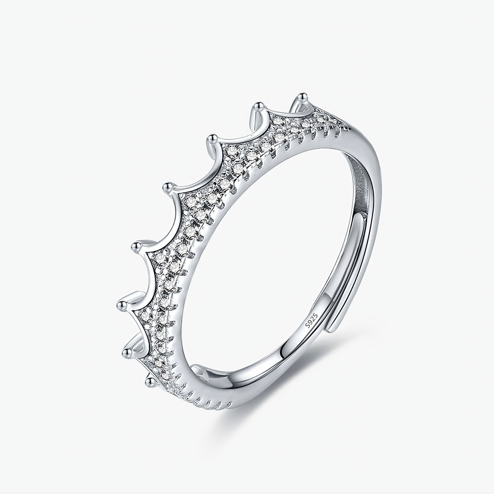 CELINA CROWN (SILVER) RING