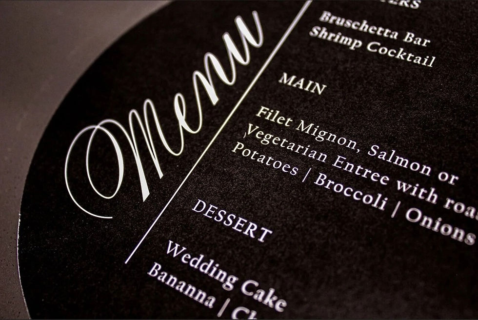 Thumbnail: LUXE BLANC PEARL MENU