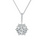 Thumbnail: CELINA BEATRICE MOISSANITE (PLATINUM) NECKLACE
