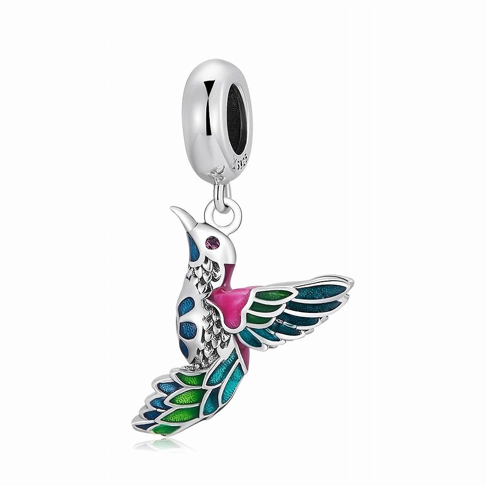 HARMONY KINGFISHER (SILVER) PENDANT