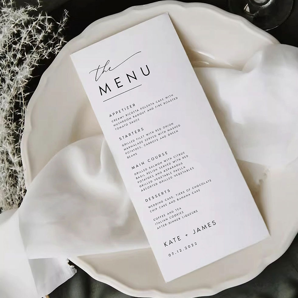 LUXE GRACEFUL MENU