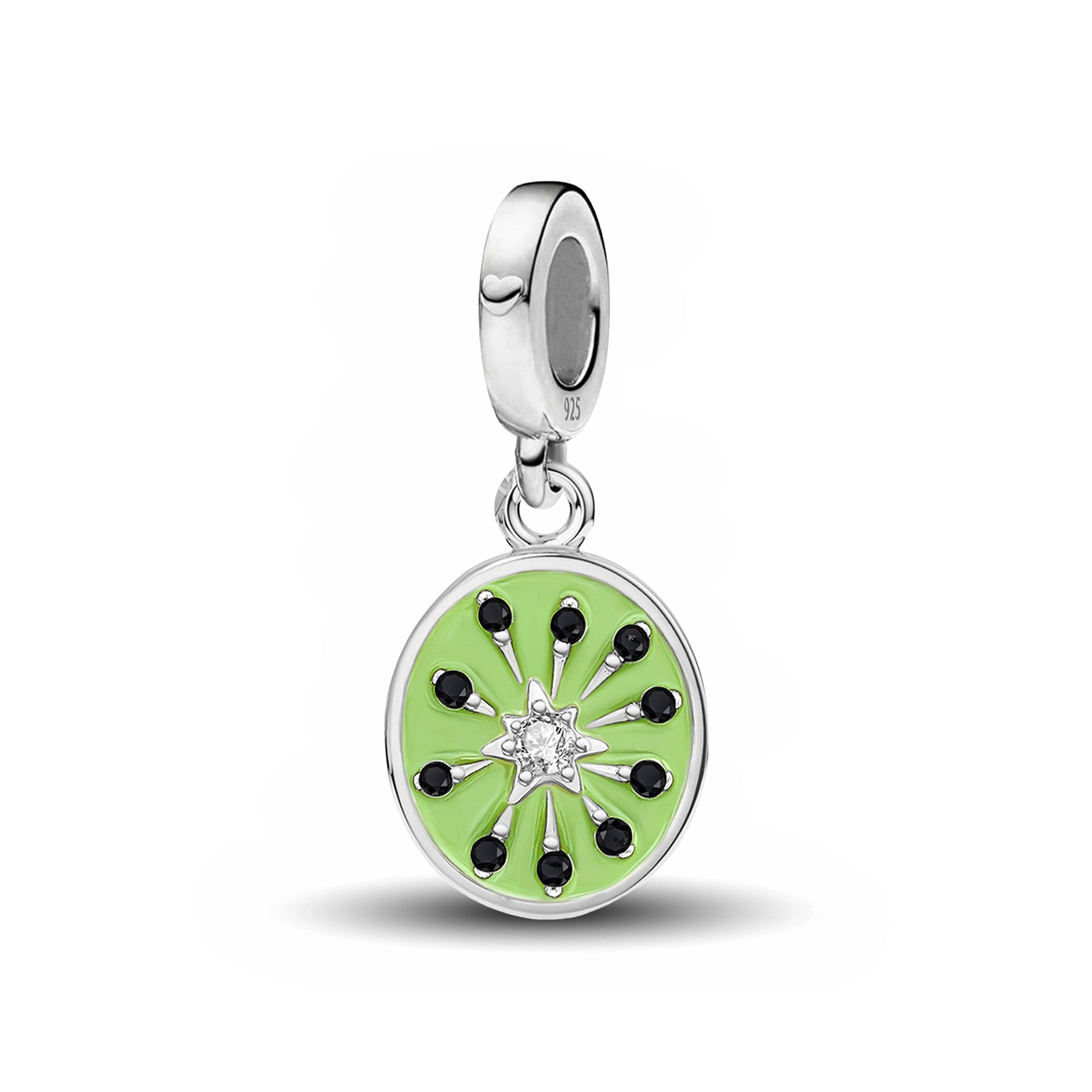 HARMONY KIWI FRUIT CZ (SILVER) PENDANT