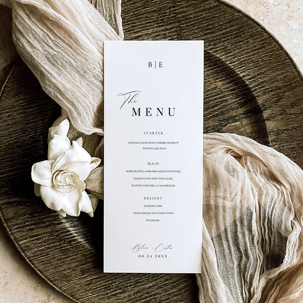 LUXE PURE MENU
