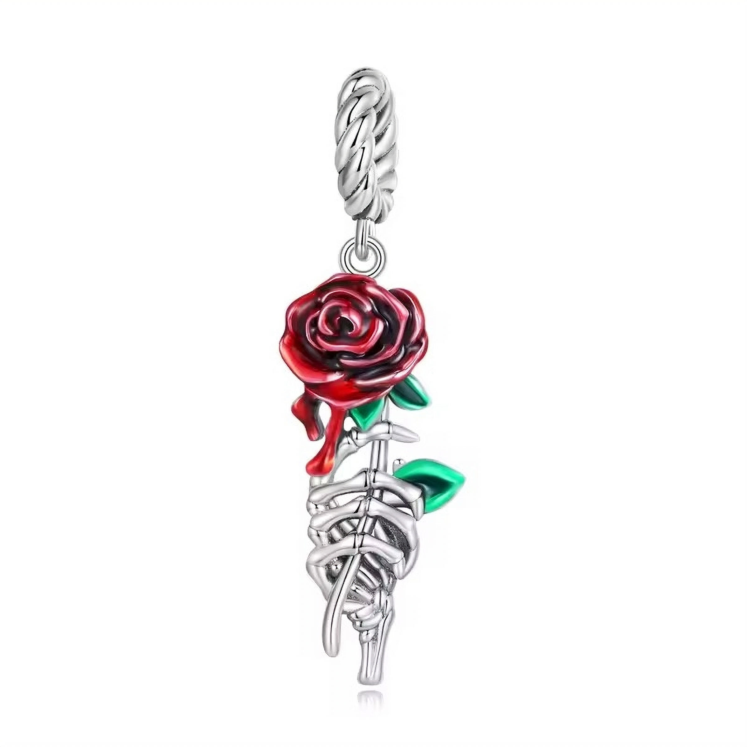 HARMONY BLOOD ROSE (SILVER) PENDANT