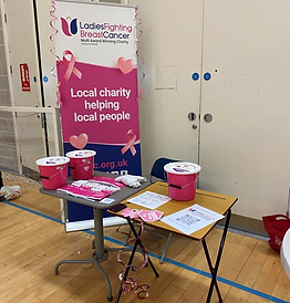 Ladies Fighting Breast Cancer stall
