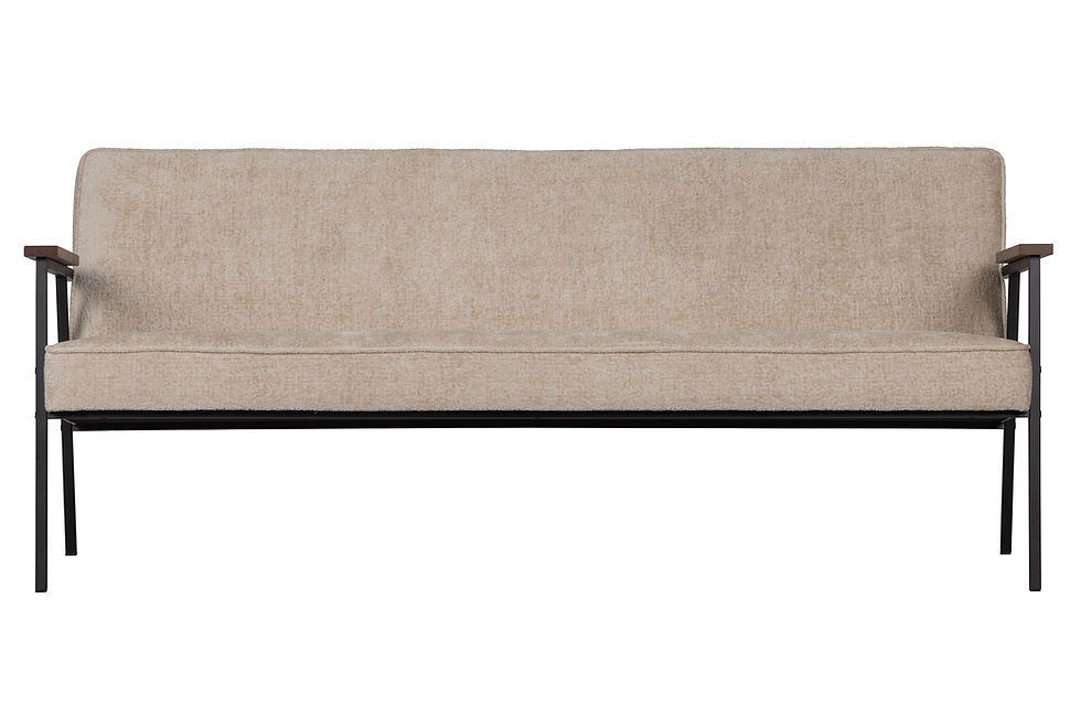 Miniaturbild: WLIZABETH Sofa Structure Velvet Naturel