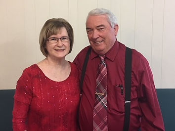 Pastor of Victry Temple PCG, James May, with his wife, Pat May, the Women's Ministries Leader of the Southern District of The Pentecostal Church of God