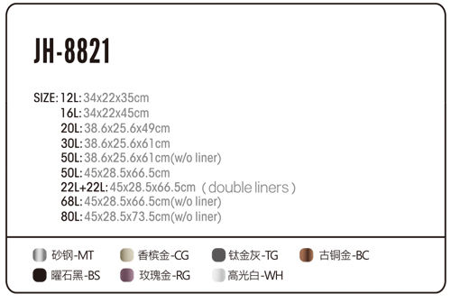 縮圖："JAVA" Vienna Series Sensor Bin