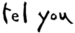 tel you