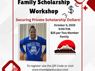 Leadership EDGE Class of 2026 Scholarship Workshop