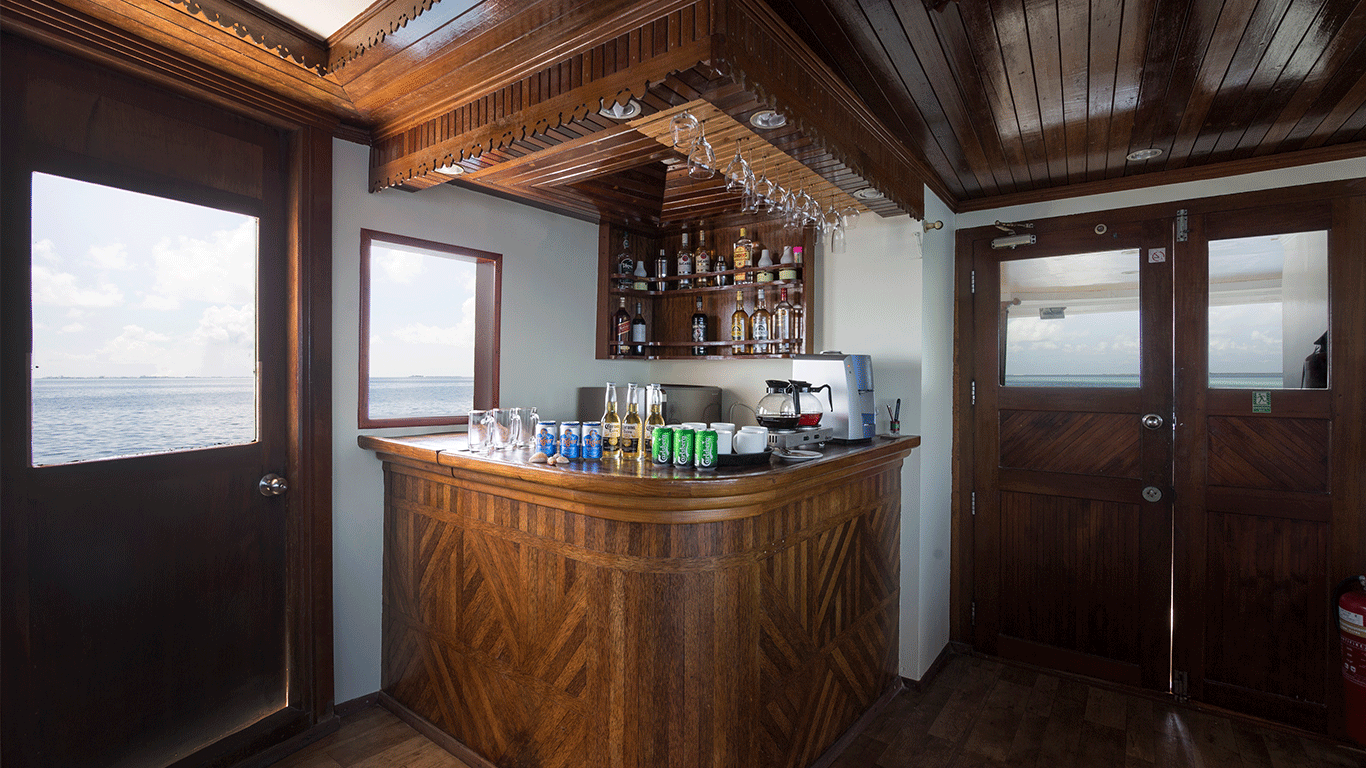 assidha bar counter view