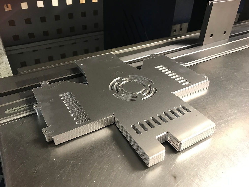 Aluminium Laser cutting