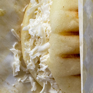 Cheese and Ham Arepa