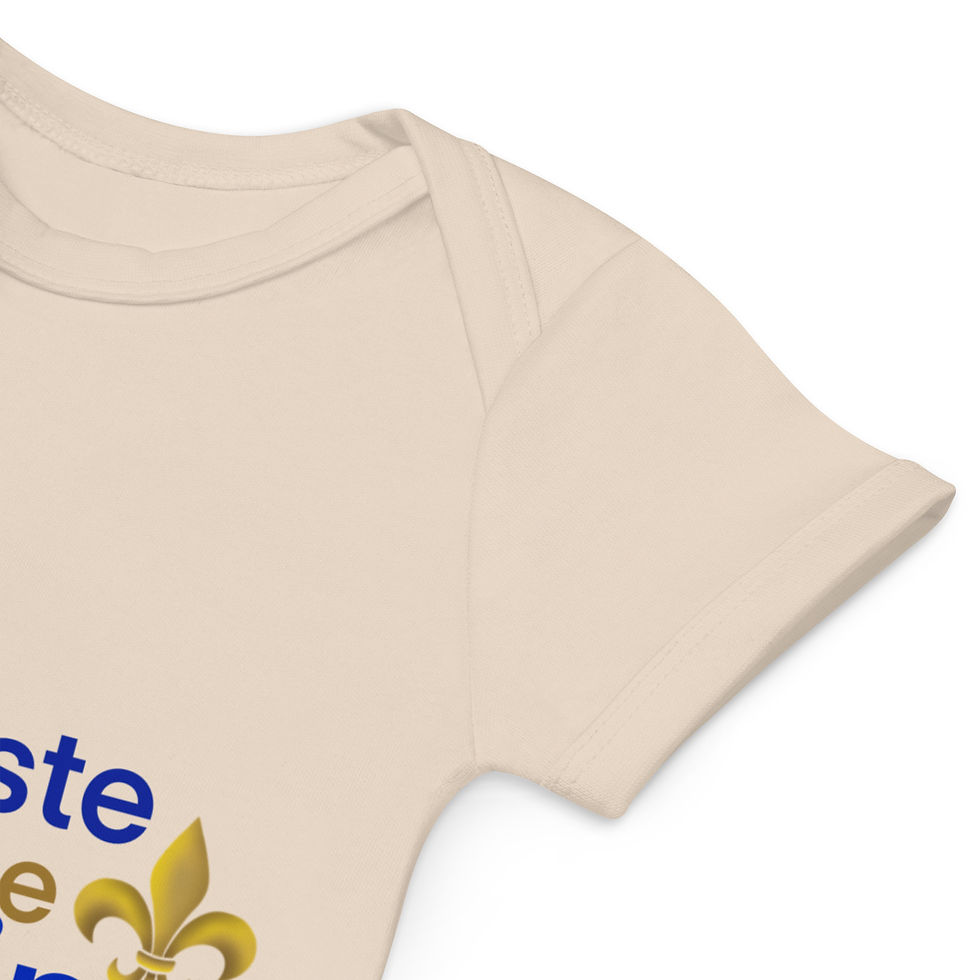 Miniature : Royaliste comme PARRAIN - Body en coton bio bébé
