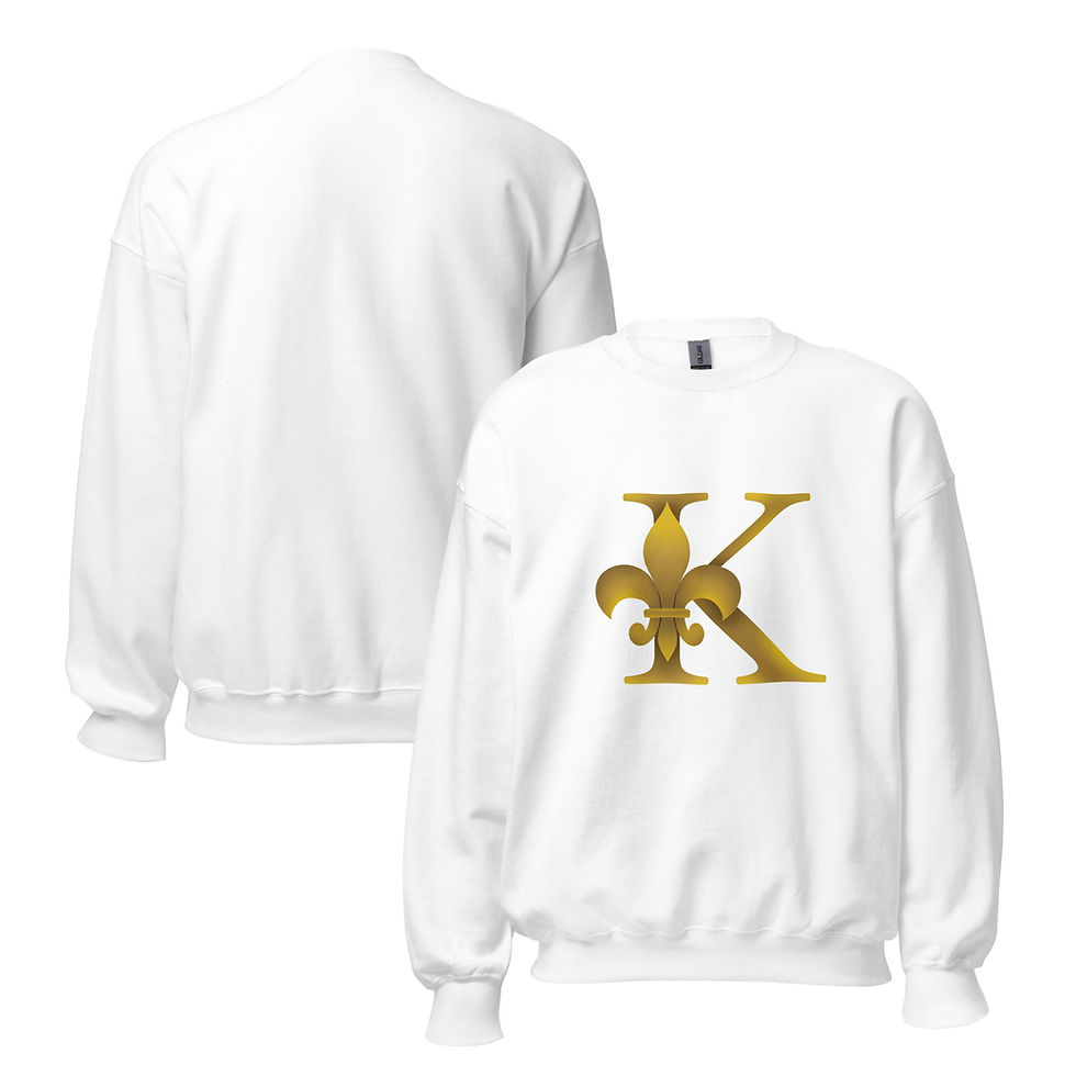 Miniature : K LYS - Sweat Unisexe à Col Rond