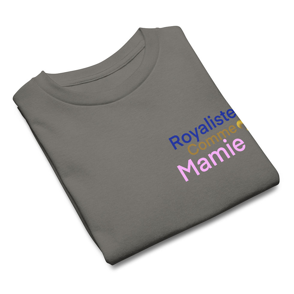 Miniature : Royaliste comme MAMIE - T-shirt classique enfant