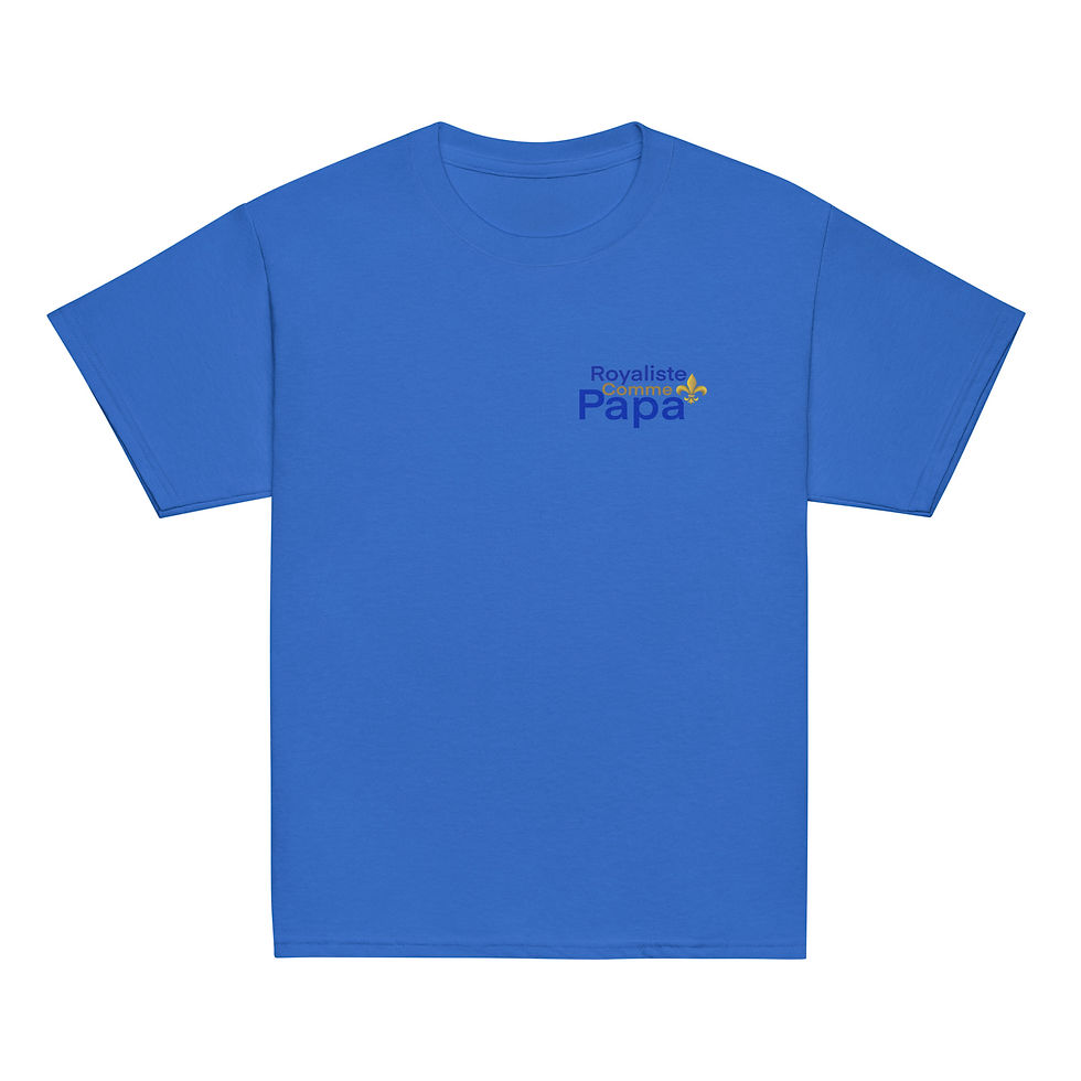 Miniature : Royaliste comme PAPA - T-shirt classique enfant
