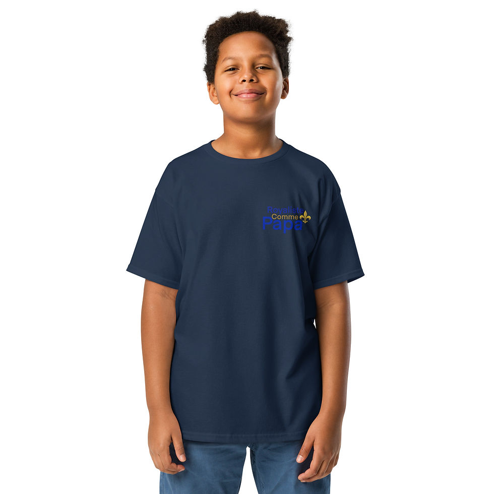 Miniature : Royaliste comme PAPA - T-shirt classique enfant