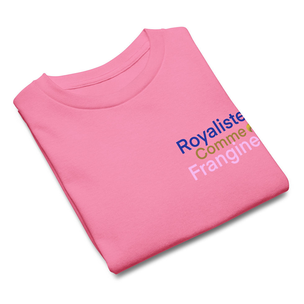 Miniature : Royaliste comme FRANGINE - T-shirt classique enfant