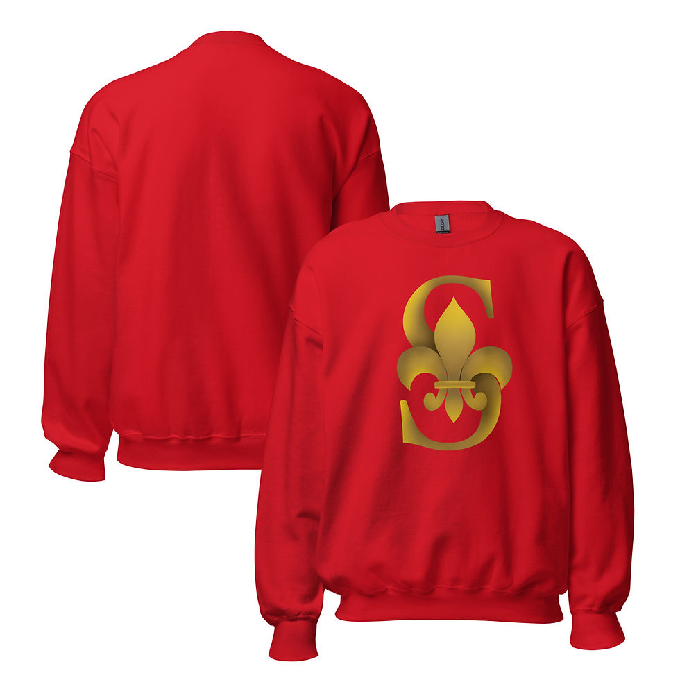 Miniature : S LYS - Sweat Unisexe à Col Rond