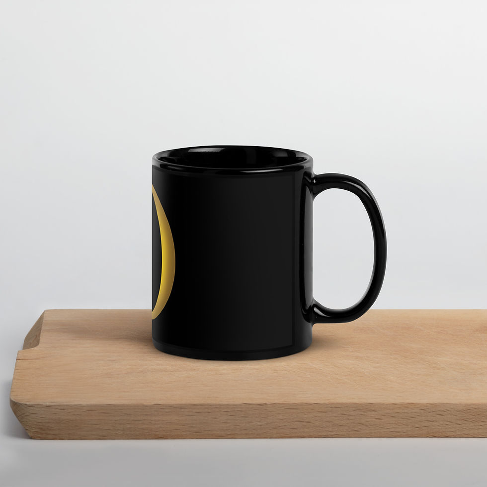 Miniature : O LYS - Mug brillant noir