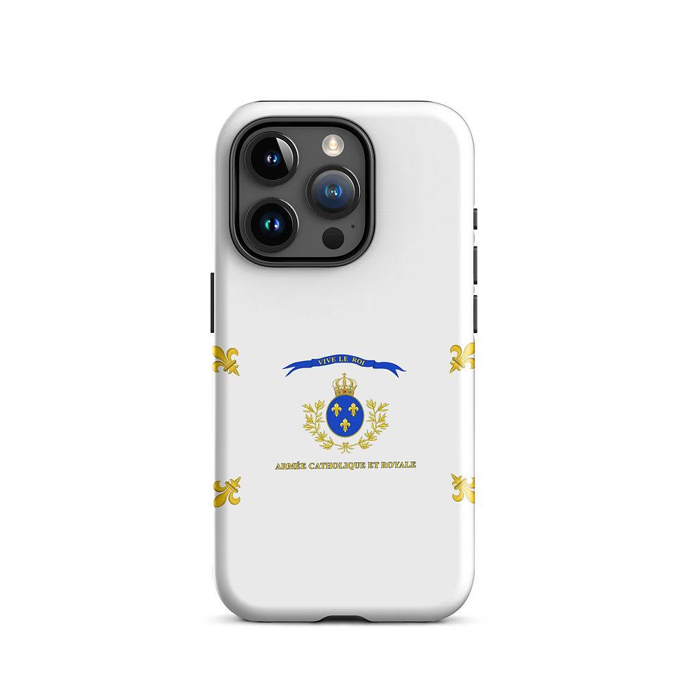 Miniature : Armée Catholique et Royale - Coque d'iPhone® rigide