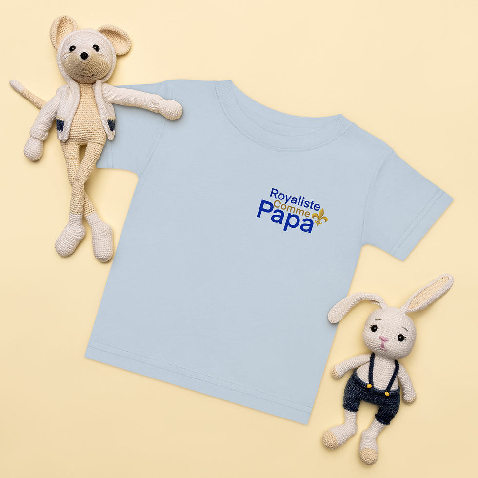 Miniature : Royaliste comme PAPA - T-shirt en jersey bébé
