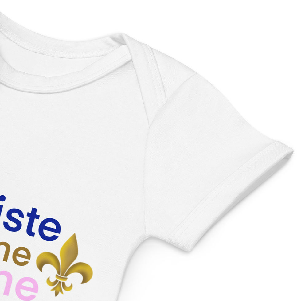 Miniature : Royaliste comme FRANGINE - Body en coton bio bébé