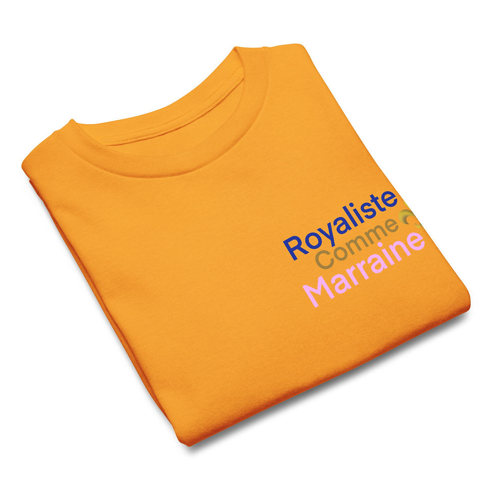 Miniature : Royaliste comme MARRAINE - T-shirt classique enfant