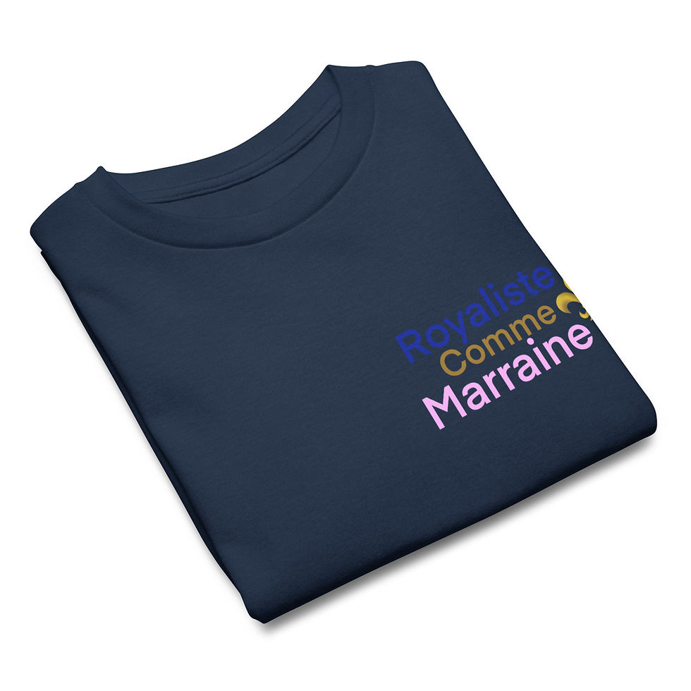 Miniature : Royaliste comme MARRAINE - T-shirt classique enfant