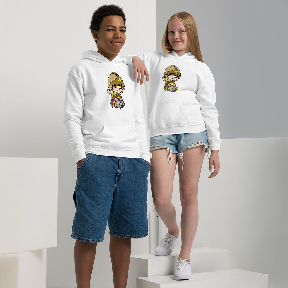Miniature : Petite Jehanne - Sweat à capuche épais pour les jeunes