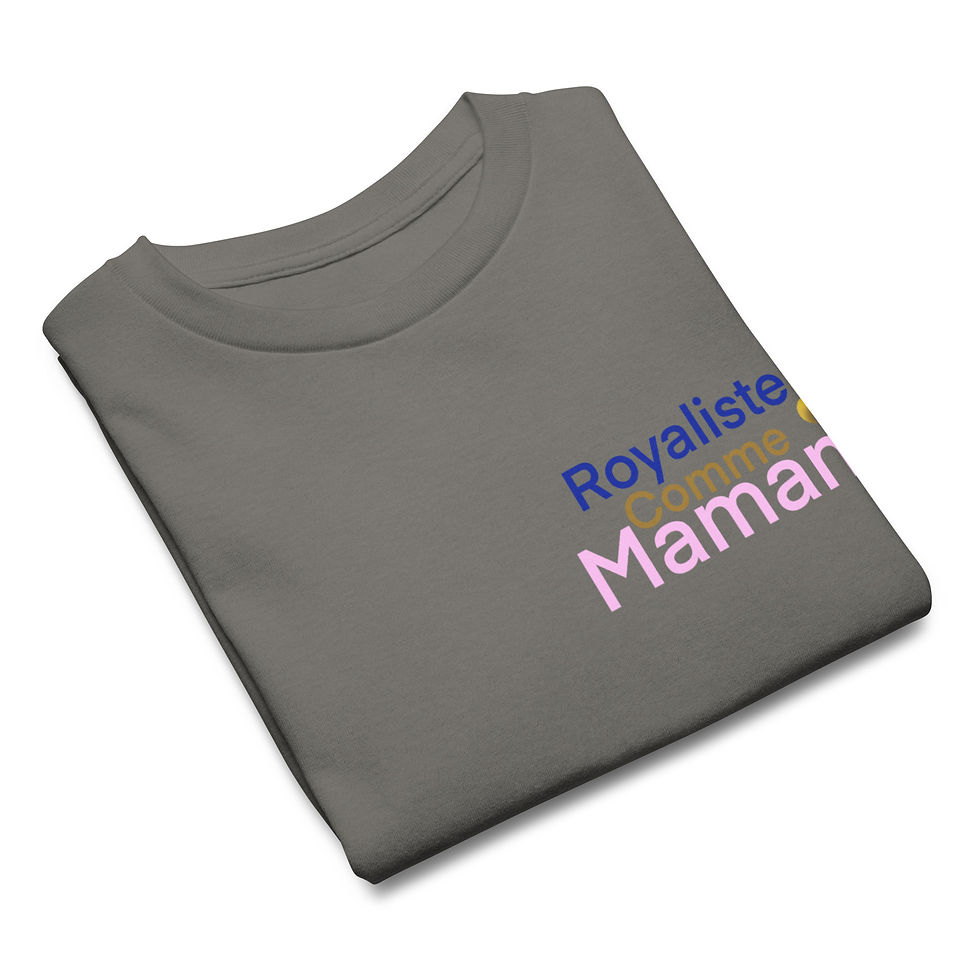 Miniature : Royaliste comme MAMAN - T-shirt classique enfant