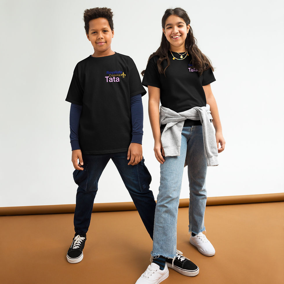 Miniature : Royaliste comme TATA - T-shirt classique enfant