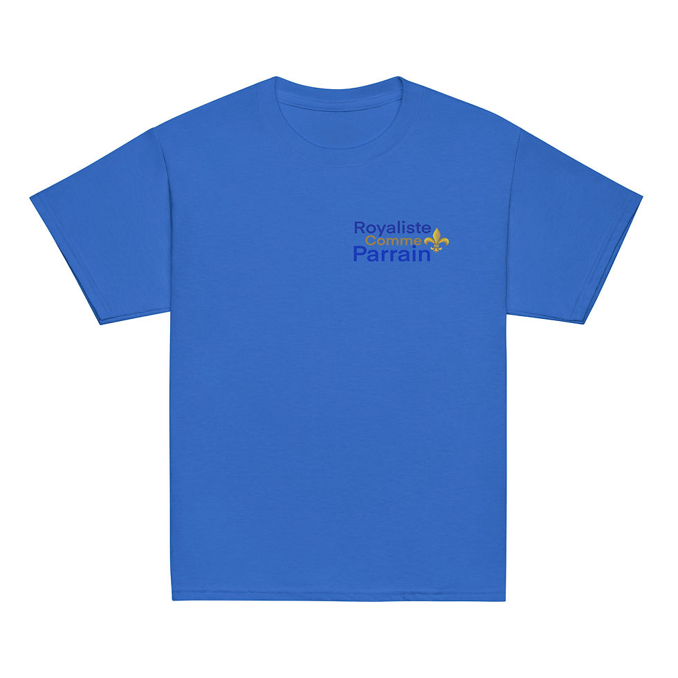 Miniature : Royaliste comme PARRAIN - T-shirt classique enfant