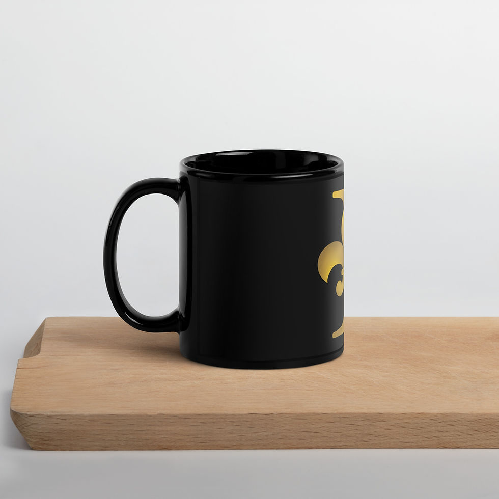 Miniature : F LYS - Mug brillant noir