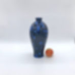 Thumbnail: Tall Slender Crystalline Vase, Hand Thrown On The Potter's Wheel