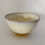 Thumbnail: Delicate White Crystalline Glazed Bowl With Gold Crystals